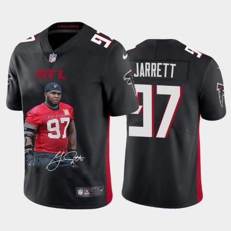 Camiseta Hombre NFL Atlanta Falcons Grady Jarrett 97 Special Signature Vapor Limited Camiseta Hombre NFL Atlanta Falcons Grady Jarrett 97 Special Signature Vapor Limited